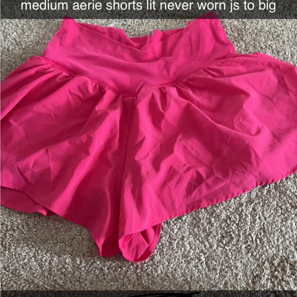 aerie flowy shorts